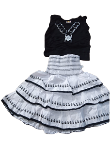 Stylist Top & Skirt For baby Girls 