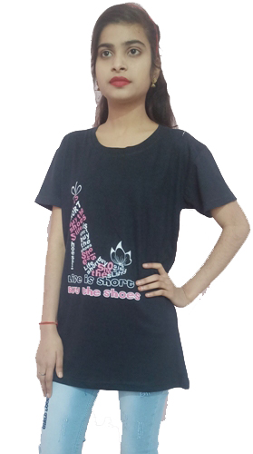 Women & girls graphic printed cotton T-shirt