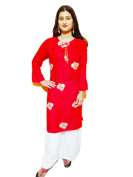 Women Partywear Kurta and sarara Set