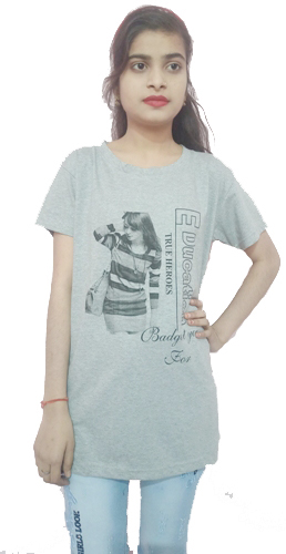 Women & girls graphic printed cotton T-shirt