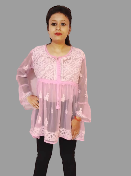 Women Georgette Short Kurti