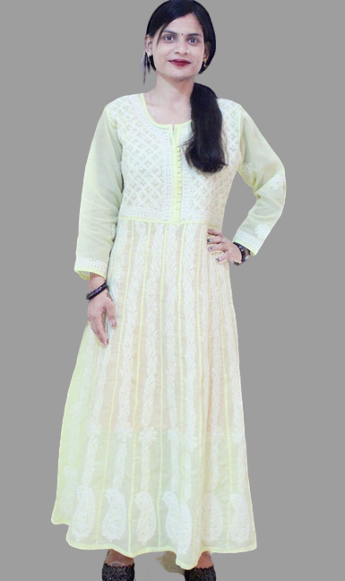  Lucknowi Anarkali Long Dress