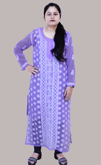 Chikankari Georgette Kurta 