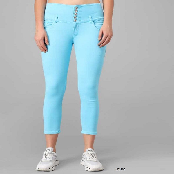 Women Skyblue Jeans