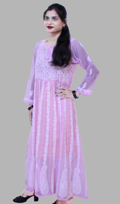 Lucknowi Anarkali Dress