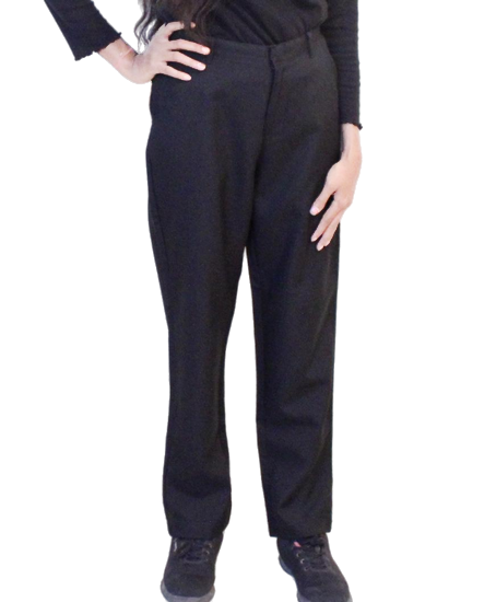 Women Regular Black Trousers