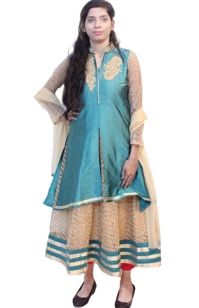 Women Kurta Skirt Dupatta Set