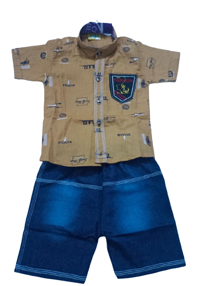 Boys Shirt and Denim Pant