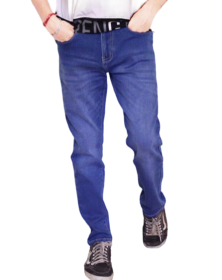 Men Regular Mid Rise Blue Jeans